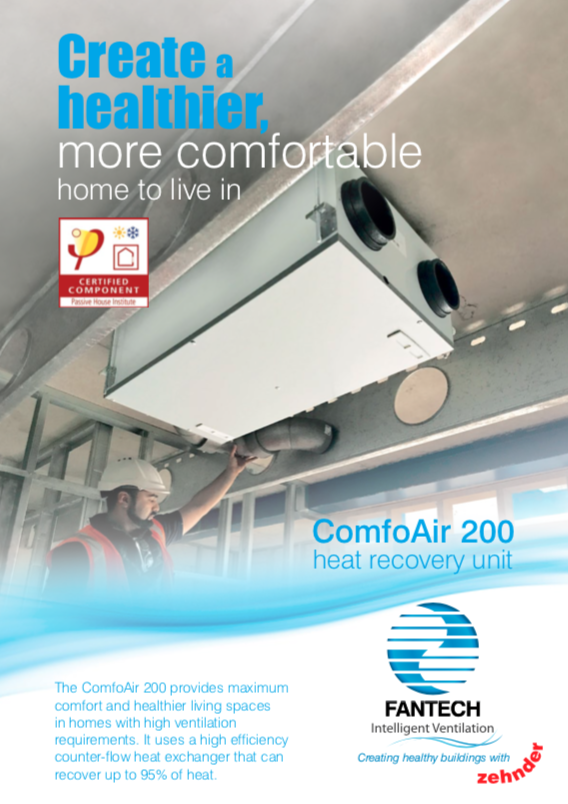 Zehnder Heat Recovery Ventilation Fantail Services